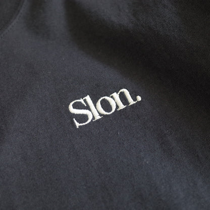 SLON Utility Mock-Neck L/S Tee "Navy"