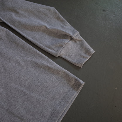 SLON Utility Mock-Neck L/S Tee "Grey"