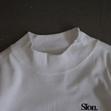 Load image into Gallery viewer, SLON Utility Mock-Neck L/S Tee &quot;White&quot;

