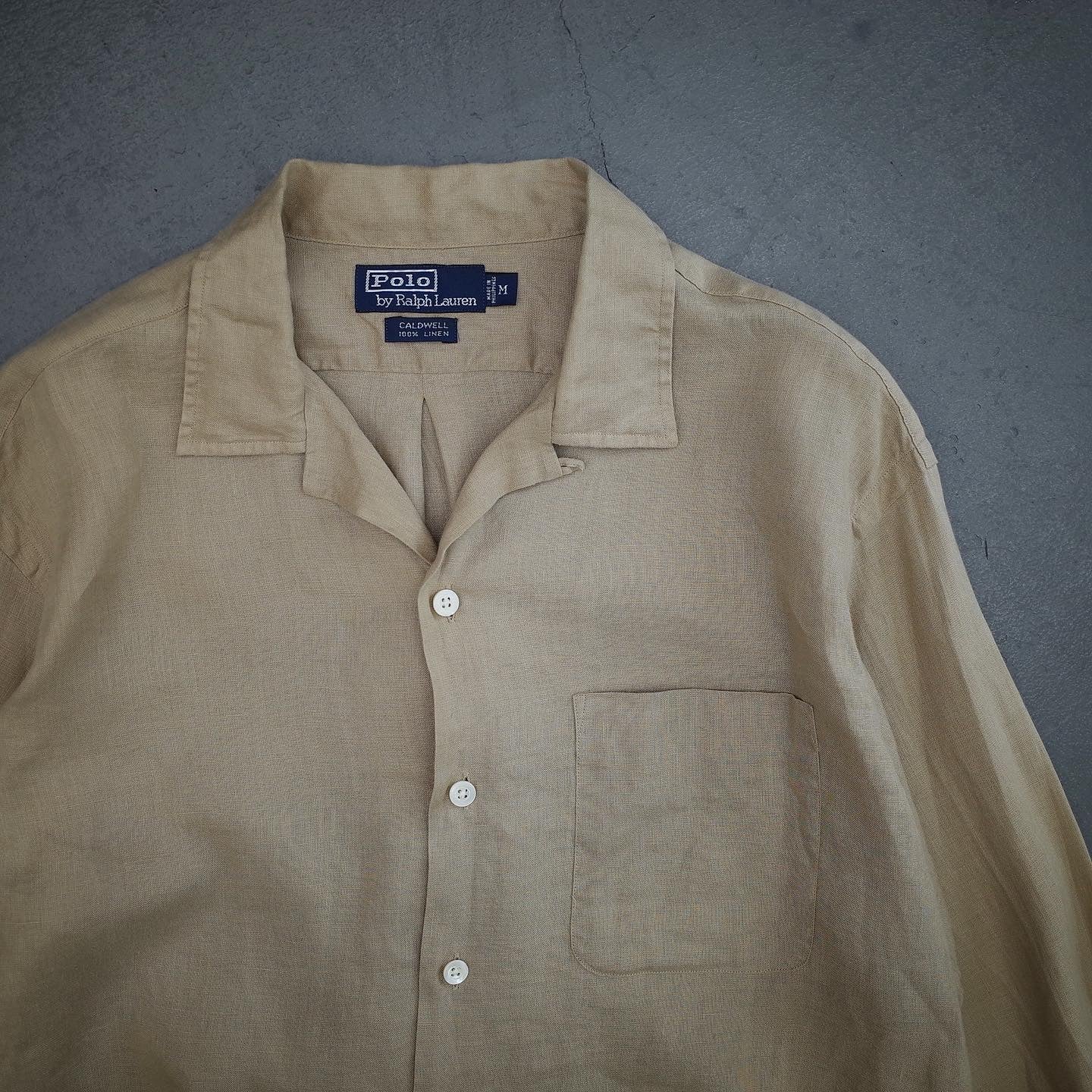 Polo by Ralph Lauren Open Colored Caldwell Linen Shirt