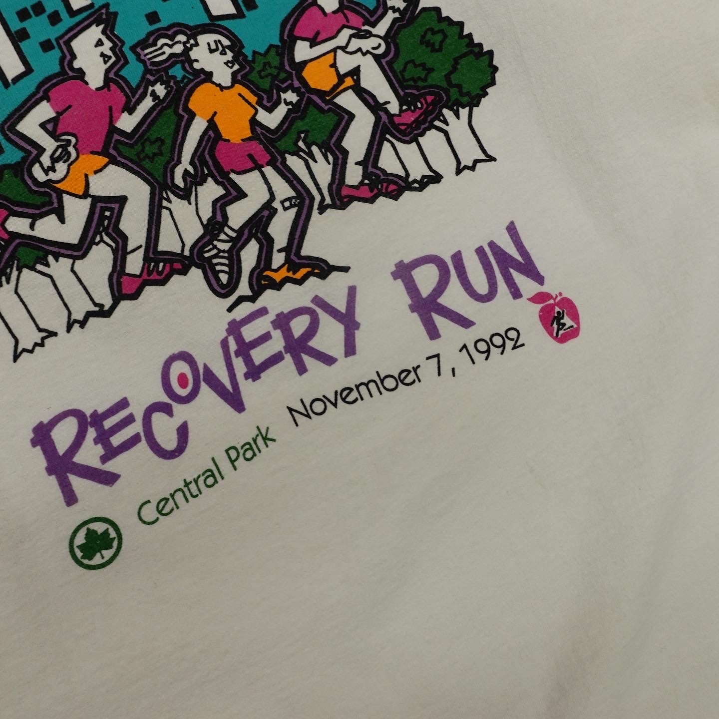 Recovery Run @ Central Park NY 1992 L/S Tee