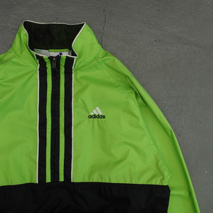 Old Adidas 2-tone Half Zip Jacket