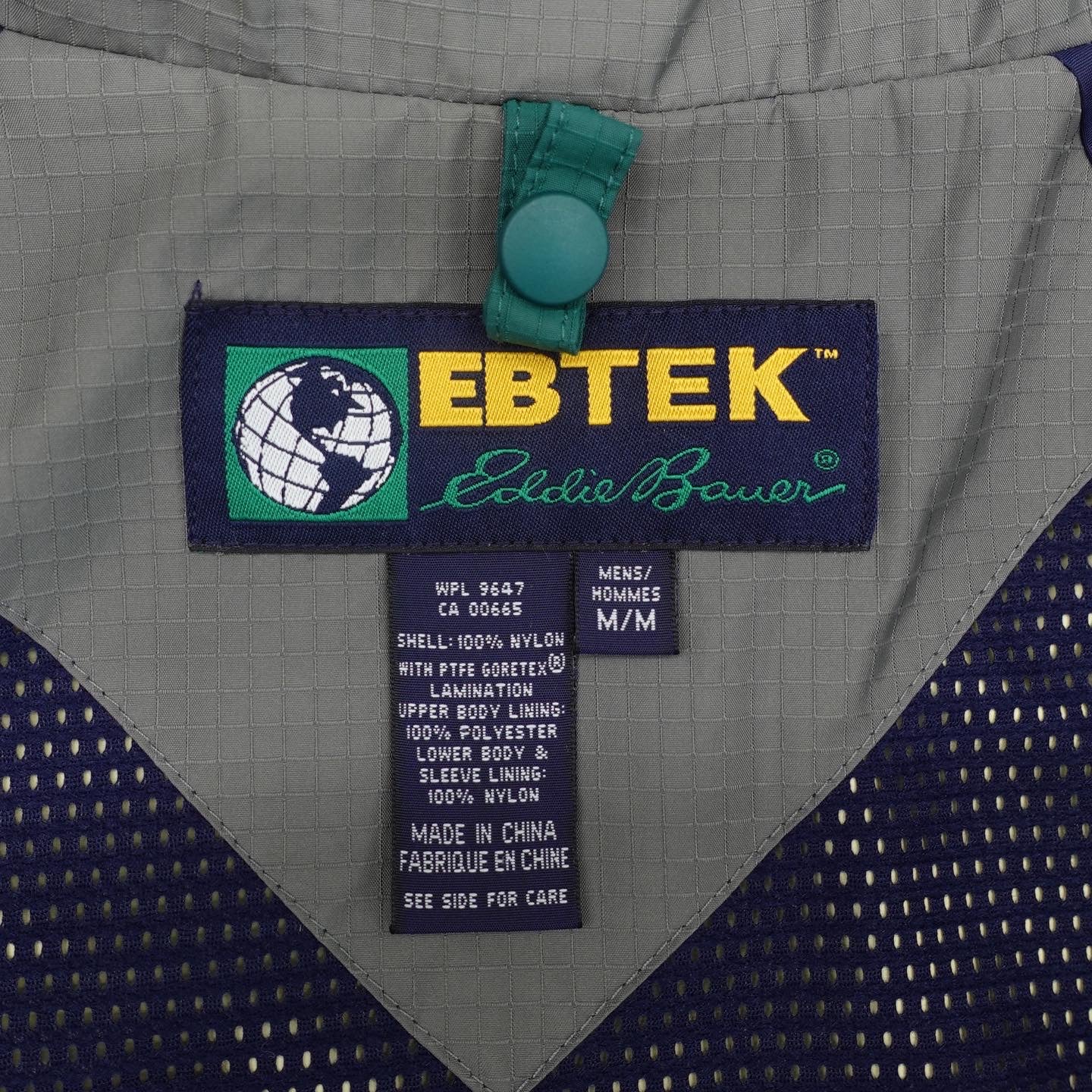 EBTEK Eddie Bauer GORE-TEX Rip-Stop Nylon Jacket
