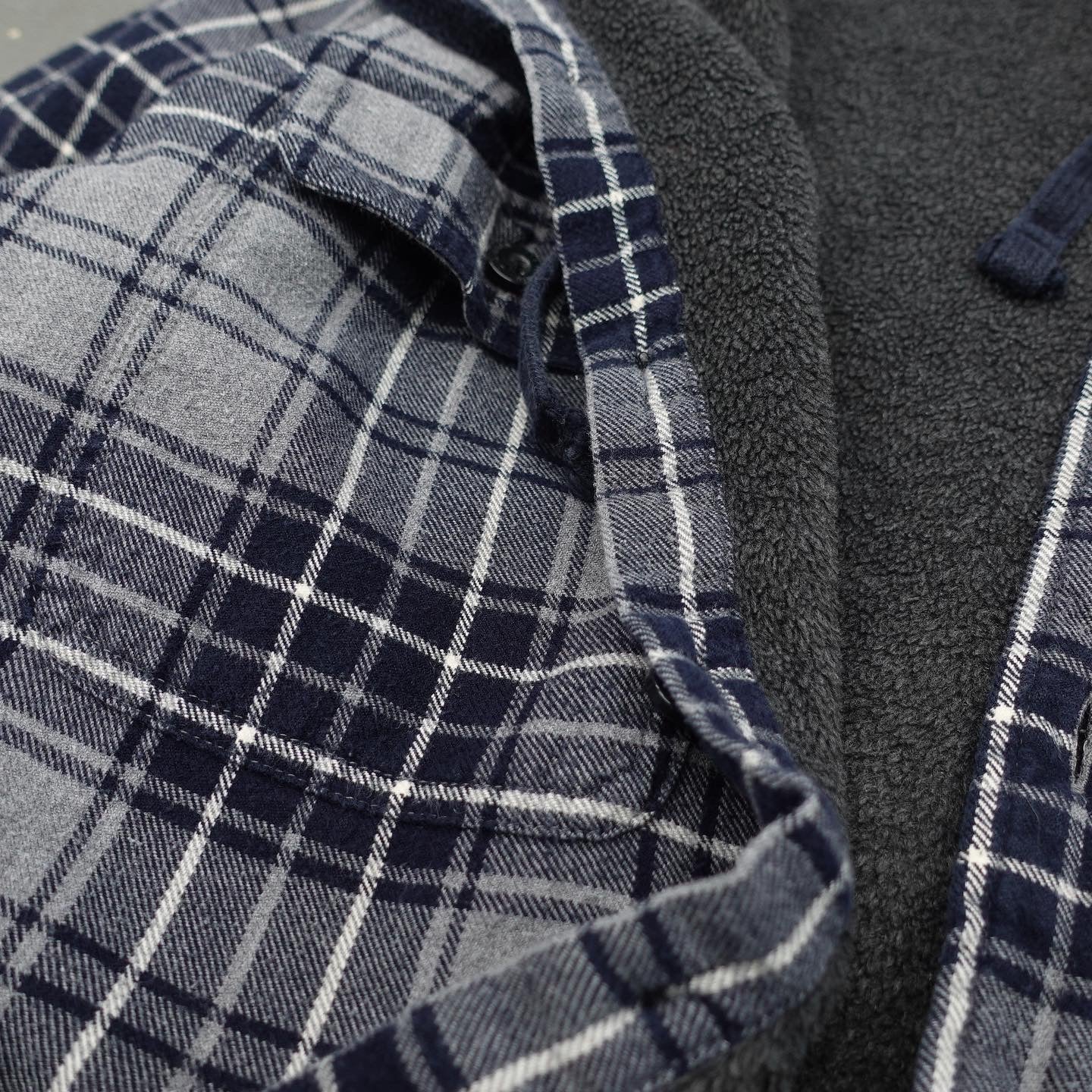 L.L.Bean Flannel Hooded Coat