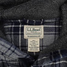 Load image into Gallery viewer, L.L.Bean Flannel Hooded Coat
