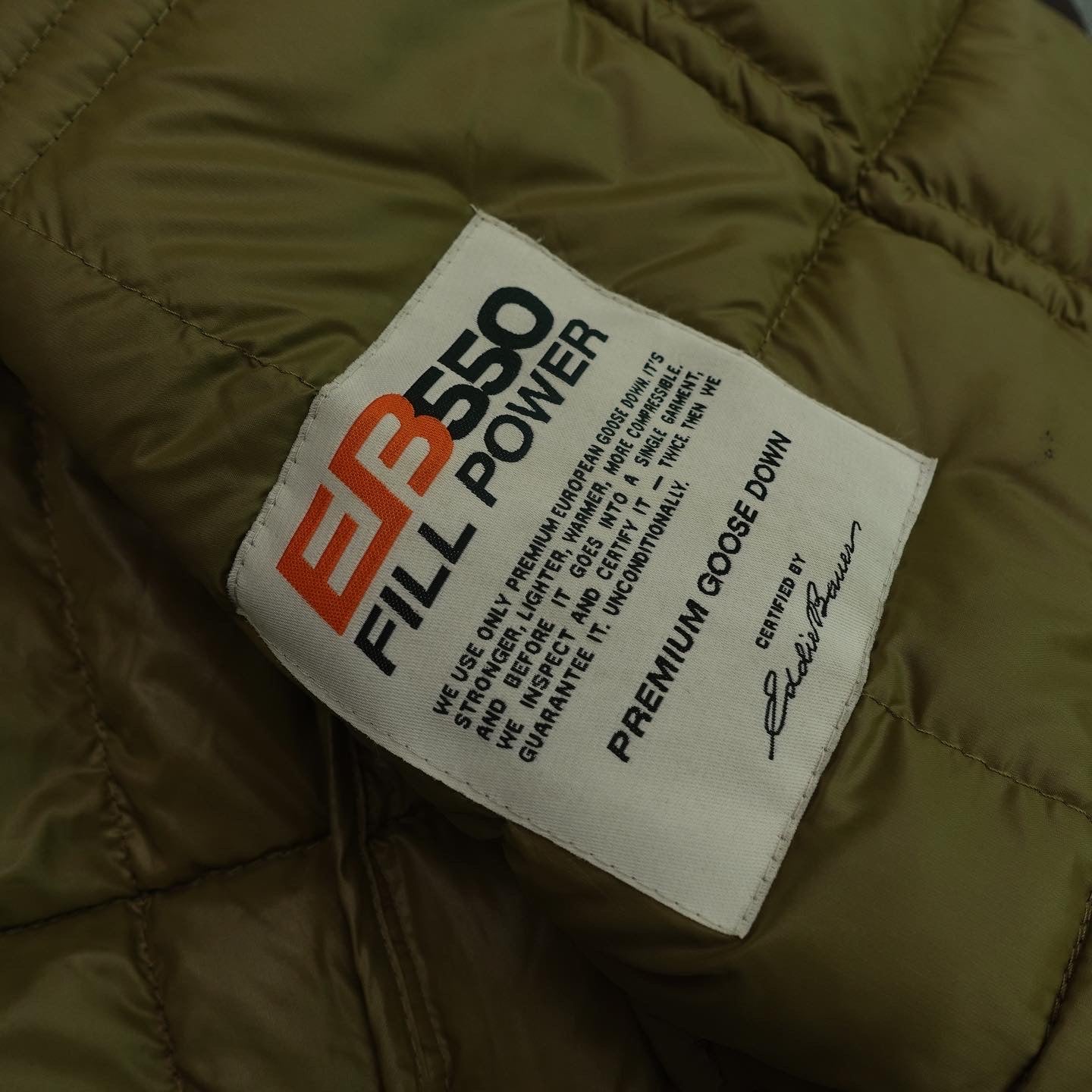 Eddie Bauer Light Weight Goose Down Jacket