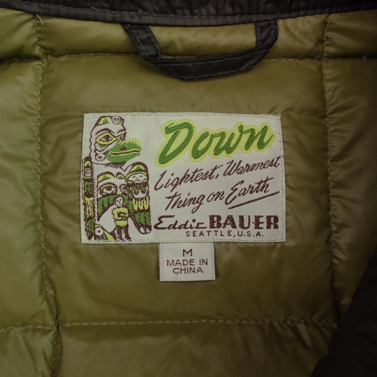 Eddie Bauer Light Weight Goose Down Jacket