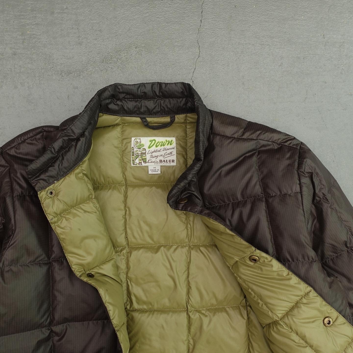 Eddie Bauer Light Weight Goose Down Jacket