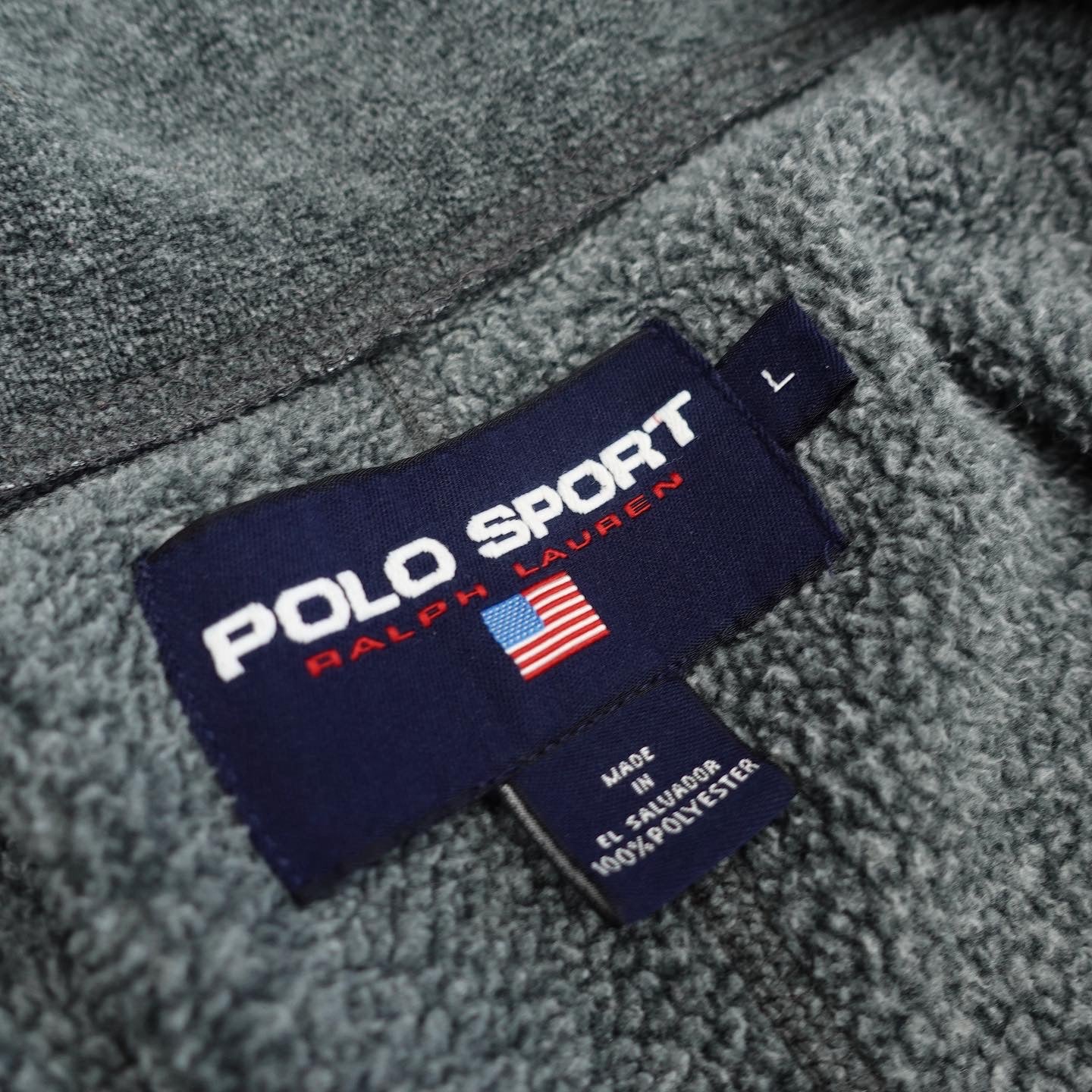 POLO SPORT Zip-Up Fleece Jacket