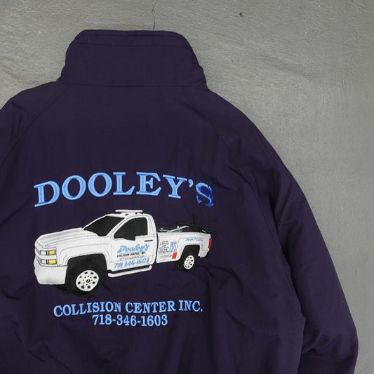 DOOLEY'S COLLISION CENTER INC. in Brookly, NY Fleece Lining Nylon Jacket