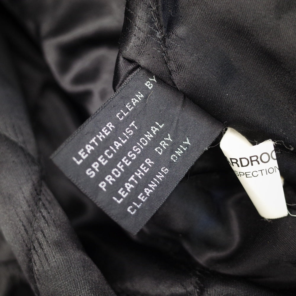 Hard Rock Cafe NEW YORK Leather Sleeve Wool Varsity Jacket