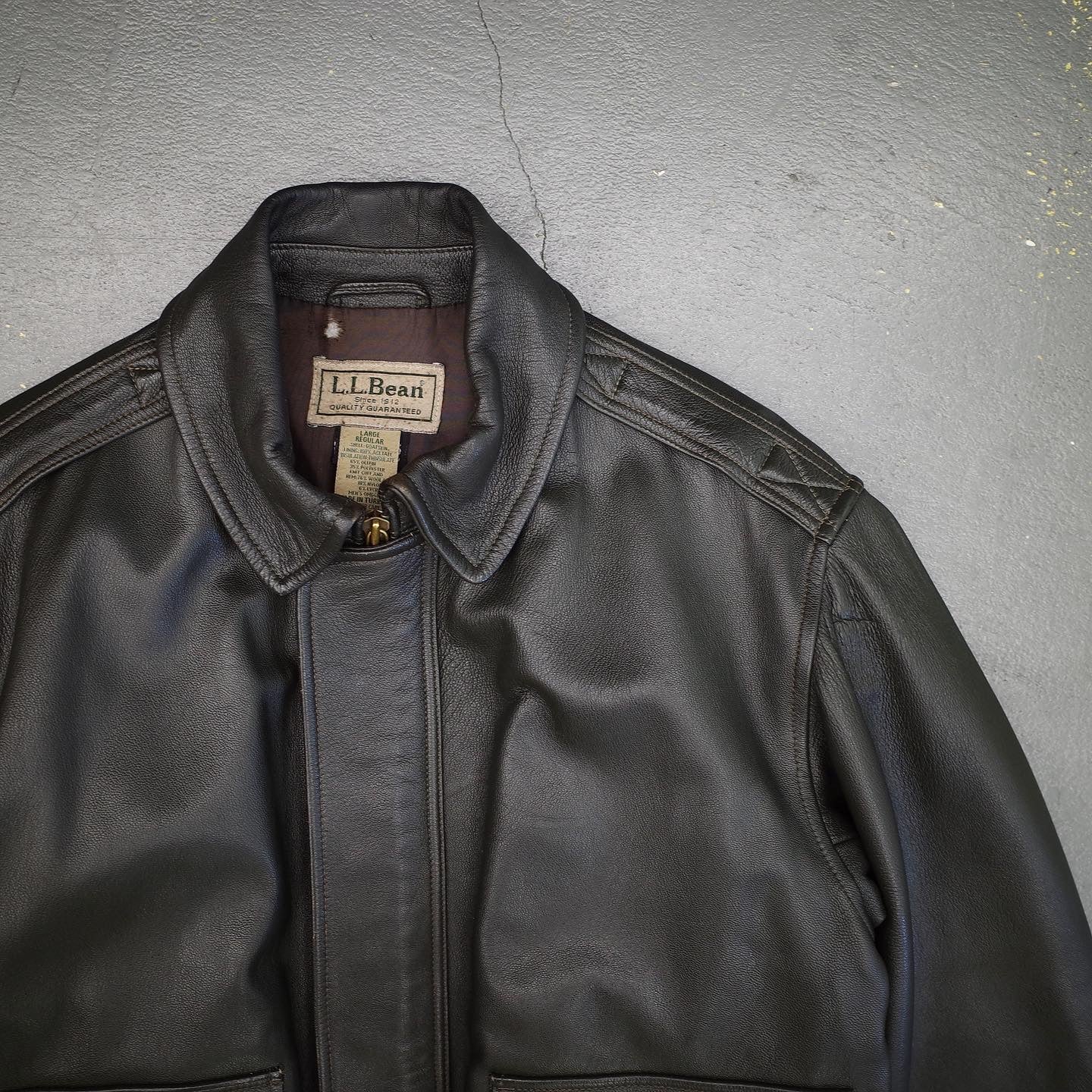 L.L.Bean Leather Jacket