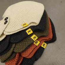 Load image into Gallery viewer, DeadStock Analog Face Mask Knit Beanie

