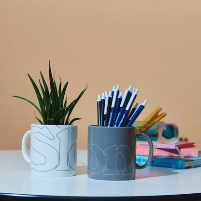 SLON Classic Outline Logo Mug