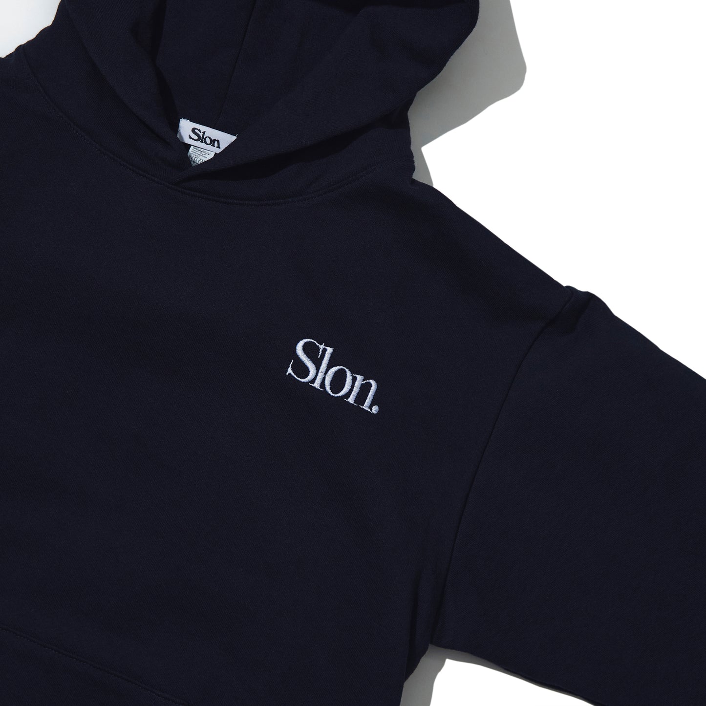 SLON Tech Logo Heavyweight Hooded Pullover