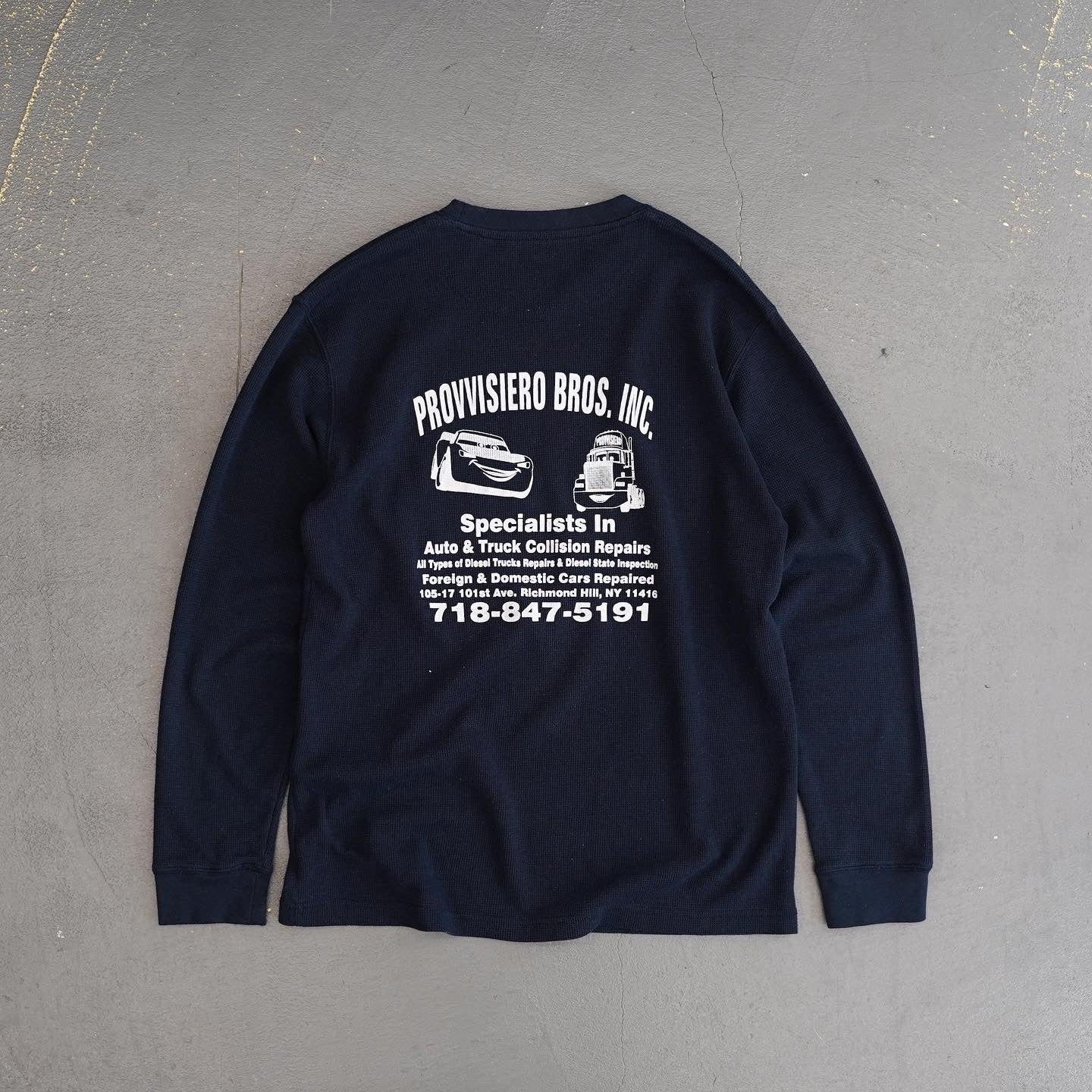 PROVVISIERO BROS, INC Thermal L/S Tee