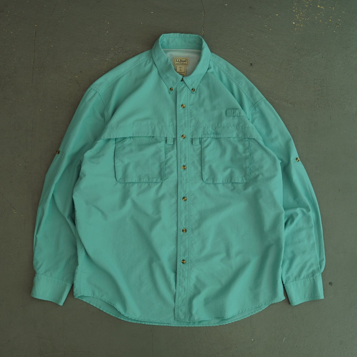 L.L.Bean Nylon Fishing Shirt