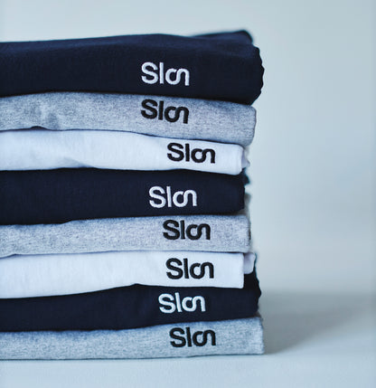 SLON RK-1 Logo L/S Tee "White"