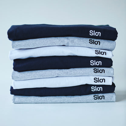 SLON RK-1 Logo L/S Tee "White"