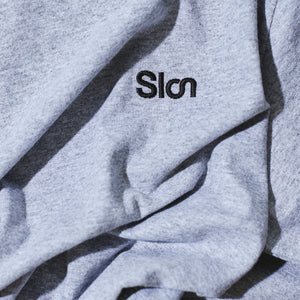 SLON RK-1 Logo L/S Tee "Heather Grey"