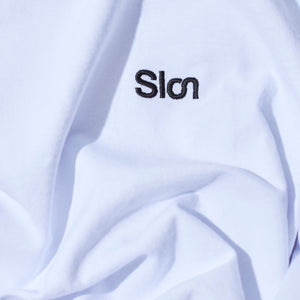 SLON RK-1 Logo L/S Tee "White"