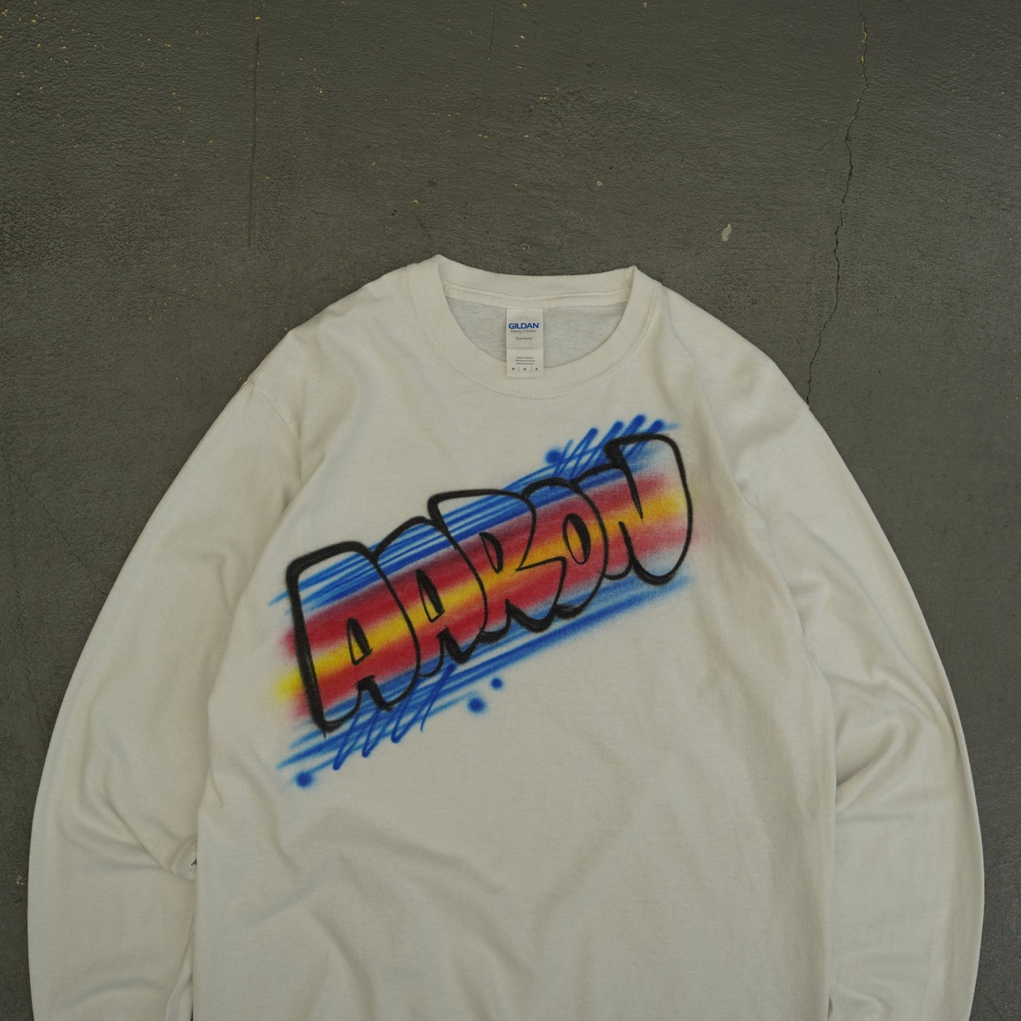 AARON Air Brush L/S Tee