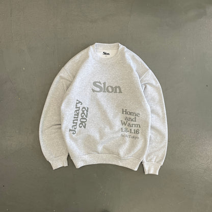 SLON × BE AT TOKYO "HOME AND WARM" Home Wear - Sweatshirt