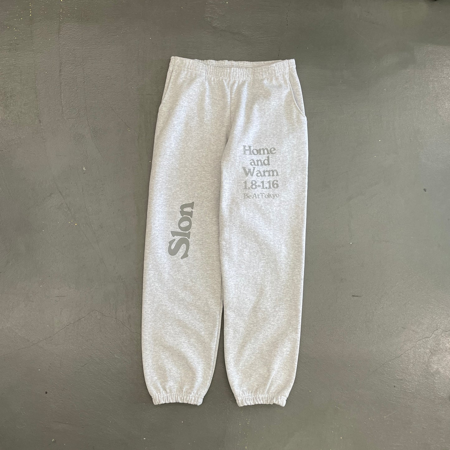 SLON × BE AT TOKYO "HOME AND WARM" Home Wear - Sweatpants