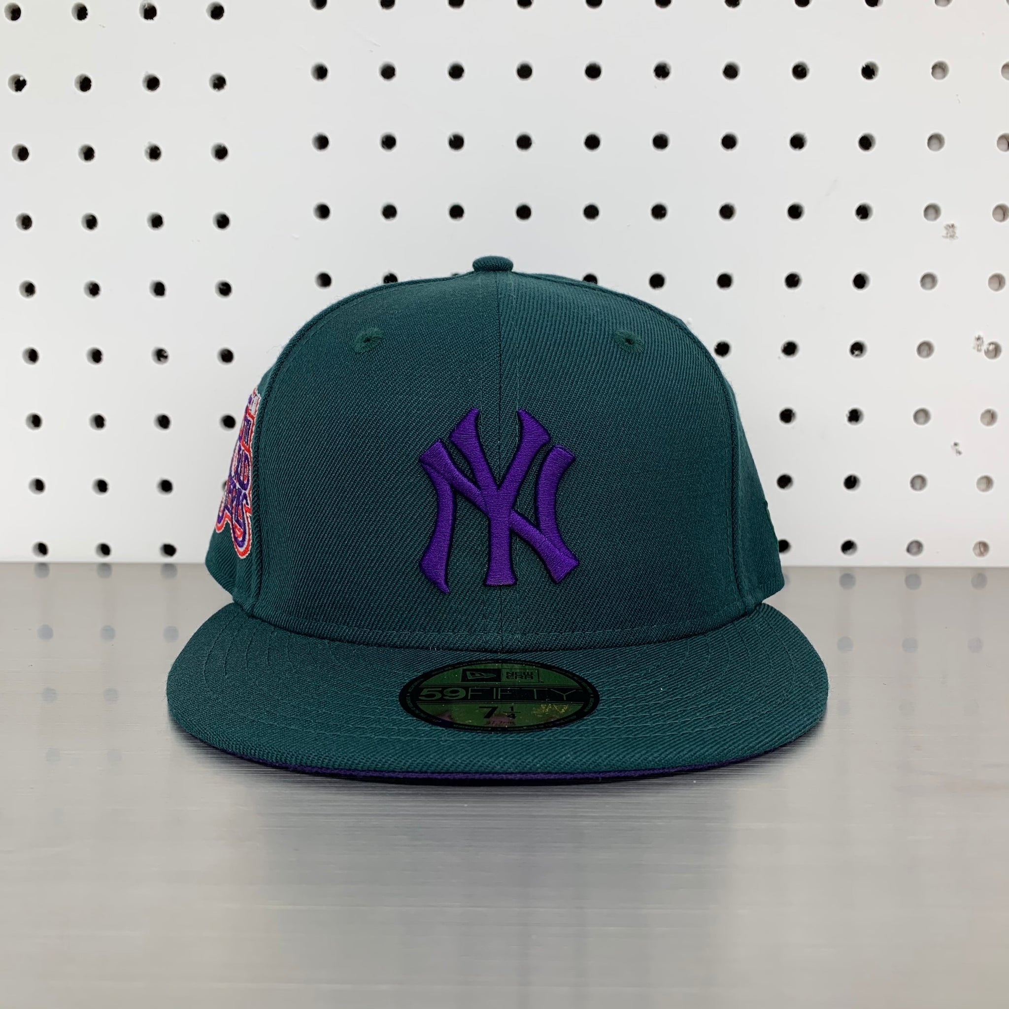 New Era 59Fifty Hat Men Women Boys New York Yankees Green Money Print Cap 6  7/8