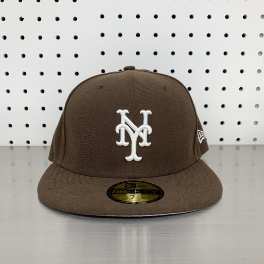 New York Mets New Era 59FIFTY Fitted Cap "Brown"