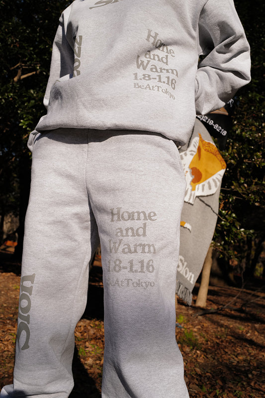 SLON × BE AT TOKYO "HOME AND WARM" Home Wear - Sweatpants