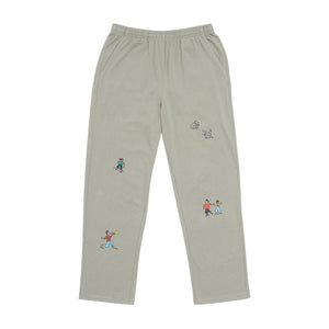 ONLY NY Washington Sq. Park Cotton Chill Pants "Stone Green"