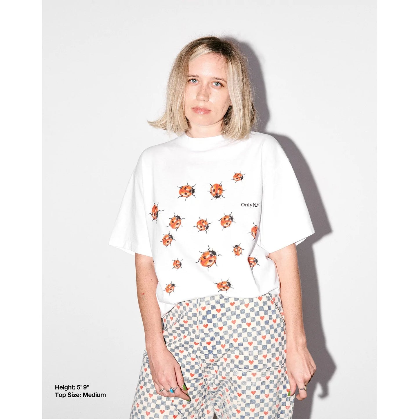 ONLY NY Ladybugs T-Shirt "White"