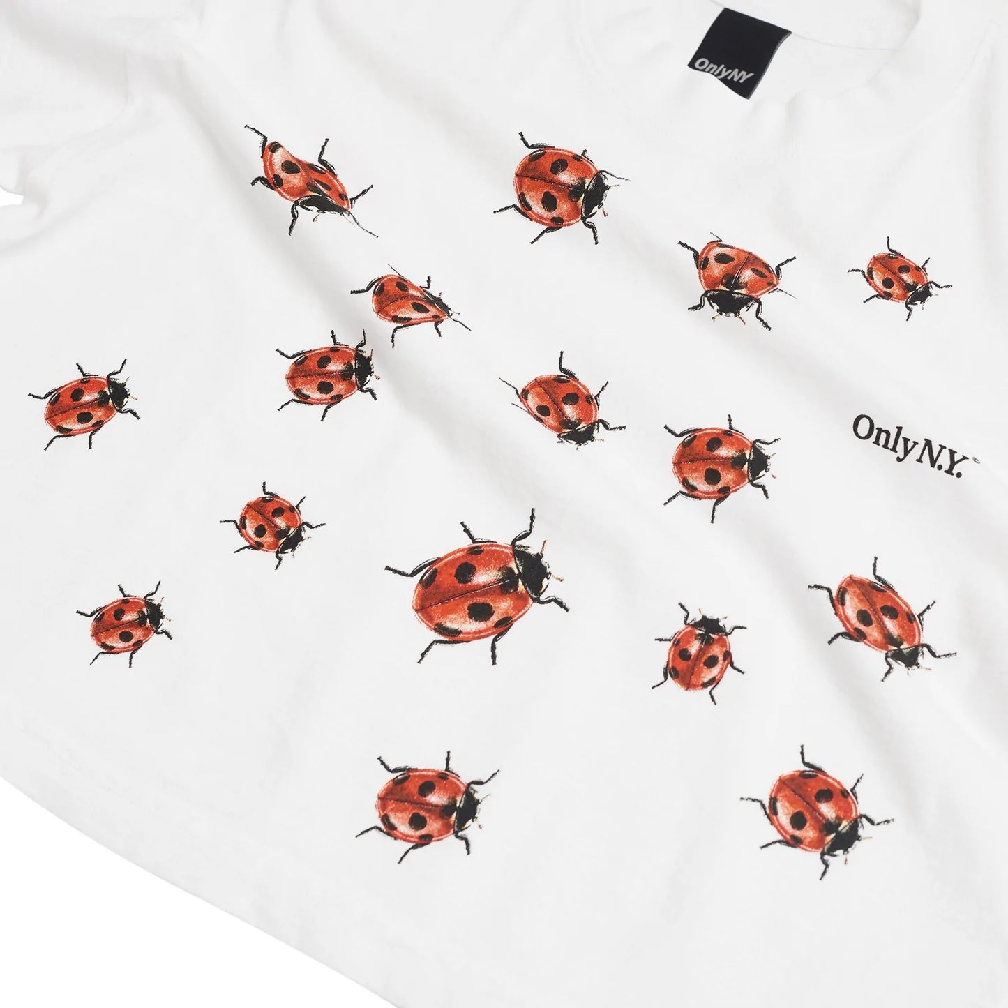 ONLY NY Ladybugs Crop T-Shirt