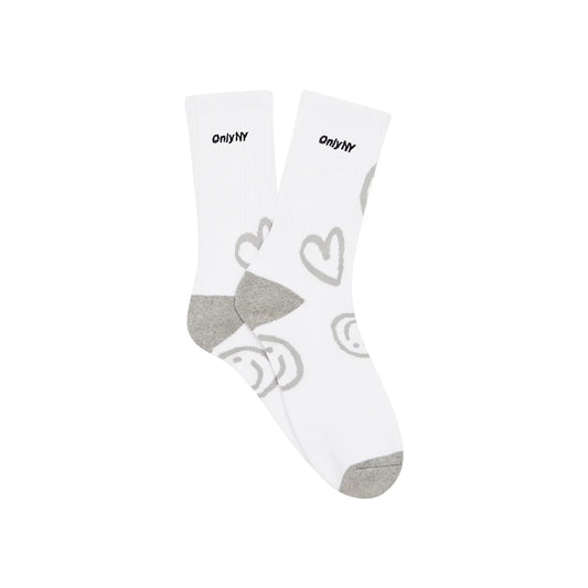 ONLY NY Unity Socks "White"