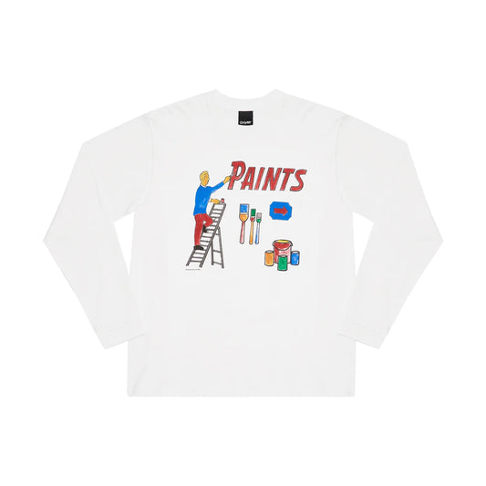 ONLY NY Painter Long Sleeve T-Shirt "White"