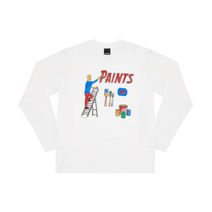 ONLY NY Painter Long Sleeve T-Shirt "White"