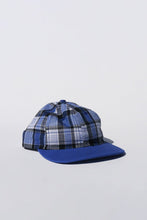 Load image into Gallery viewer, LITE YEAR Madras 6 Panel Cap &quot;Blue&quot;
