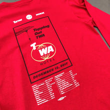 Load image into Gallery viewer, JFK Airport TWA HOTEL 2017 Vintage Promotion L/S Tee
