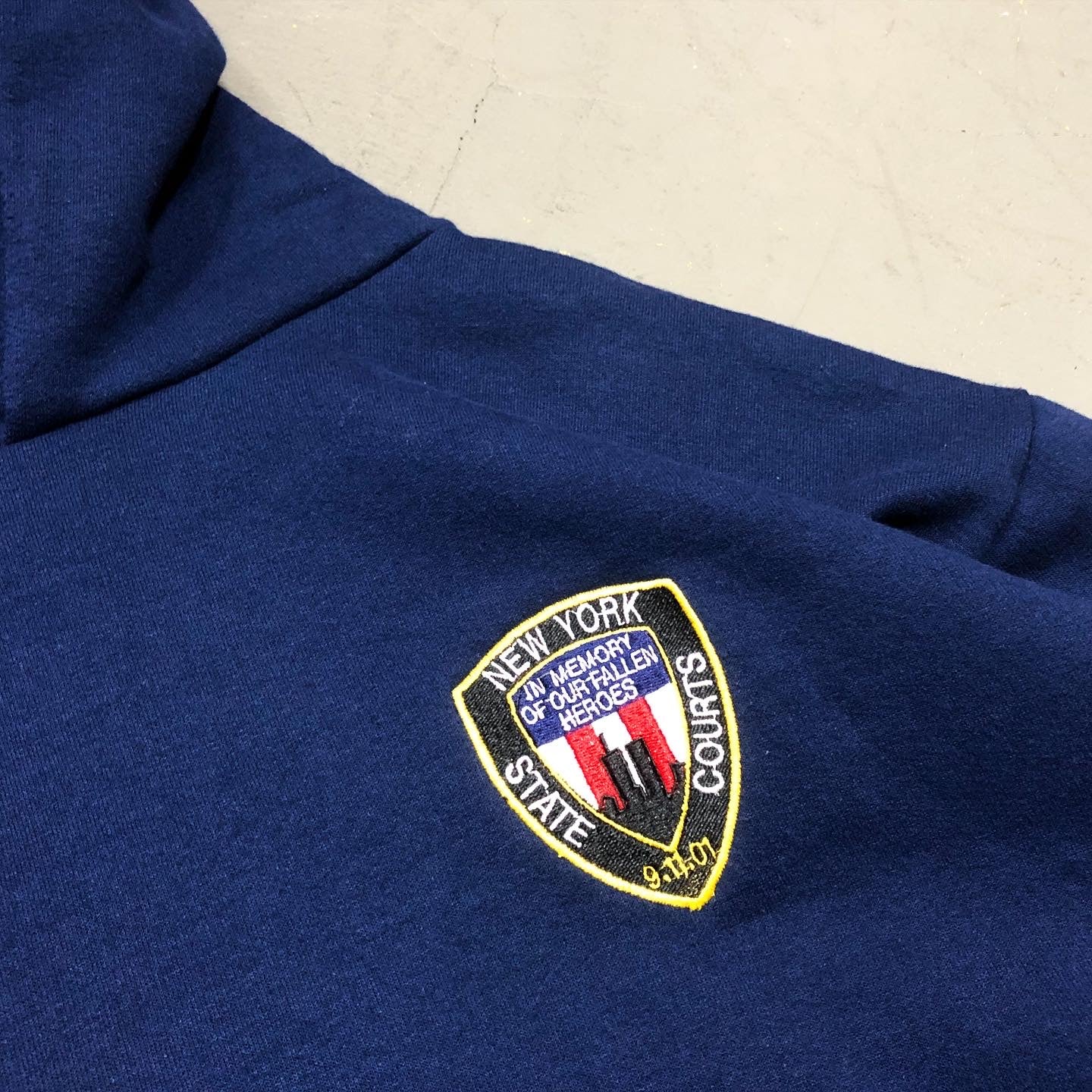 New York State Courts 9.11 Memorial Pullover Hoodie