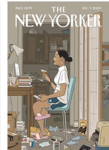The New Yorker Original Cartoon Plate