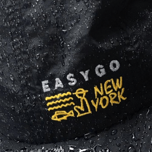 EasyGo Athletics EG-404 Performance Spec 4 Panel Hiking Cap - Tarmac Black