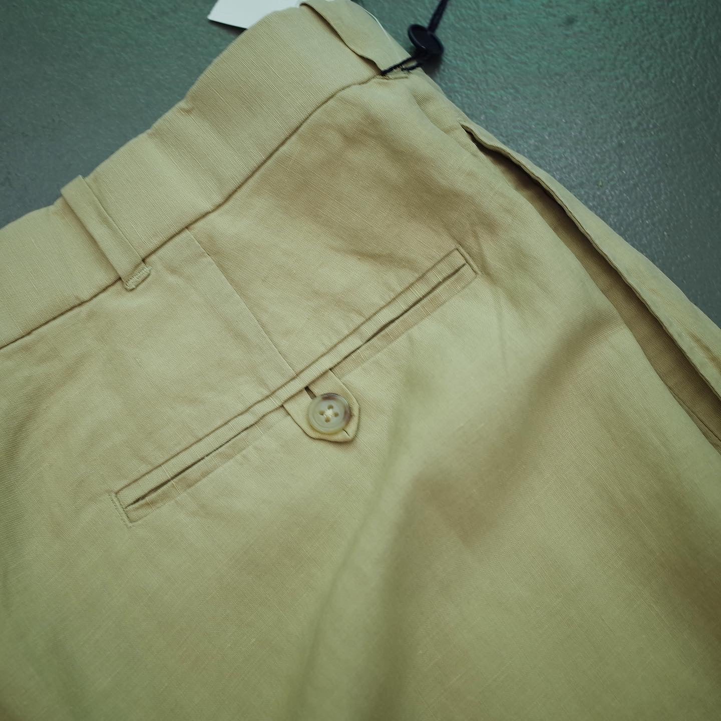 Polo by Ralph Lauren Linen/Silk Tucked Pants