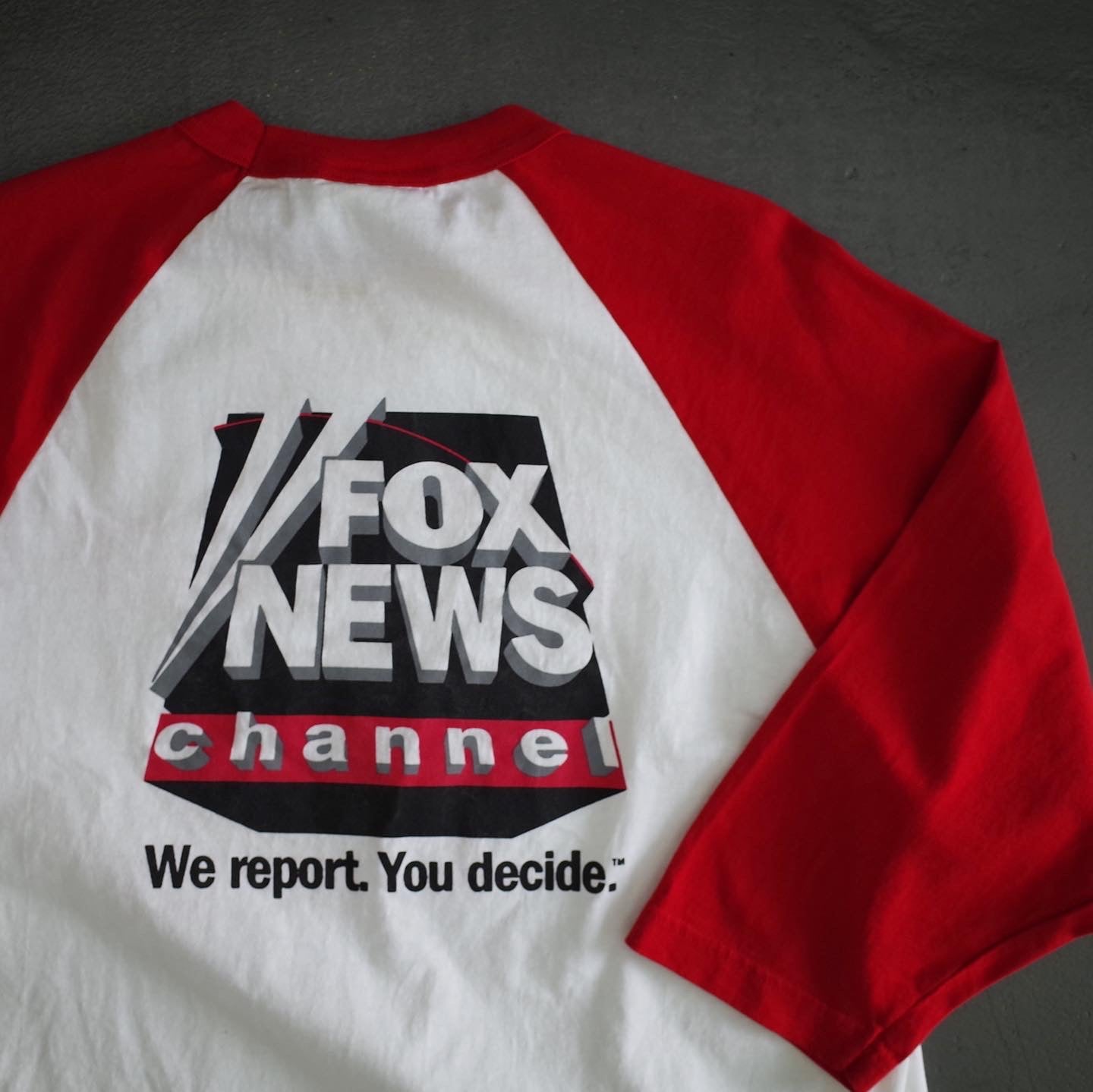 FOX & friends Raglan Sleeve Tee