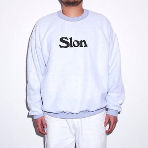 SLON Classic Logo Reversible Sweatshirt “Grey”