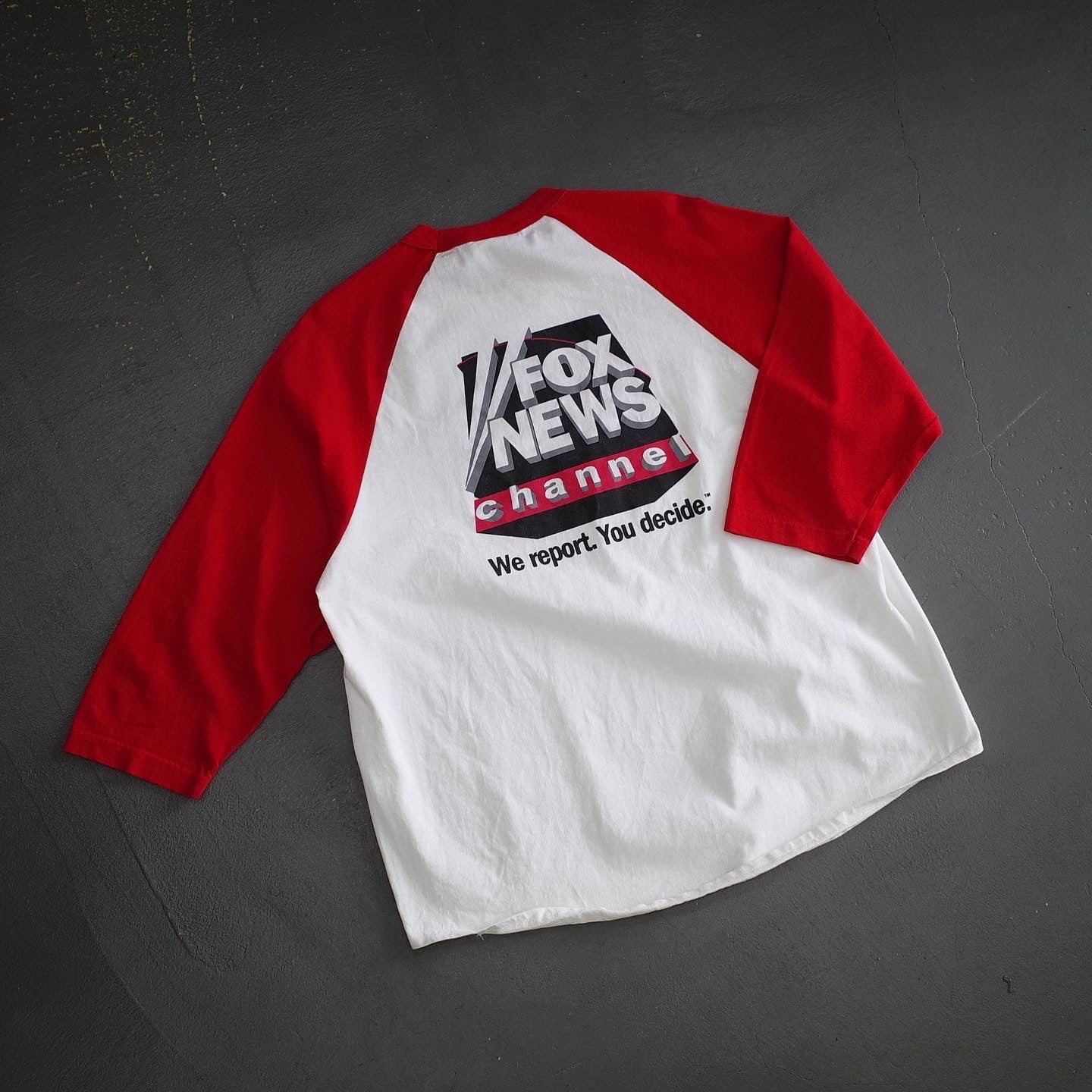 FOX & friends Raglan Sleeve Tee