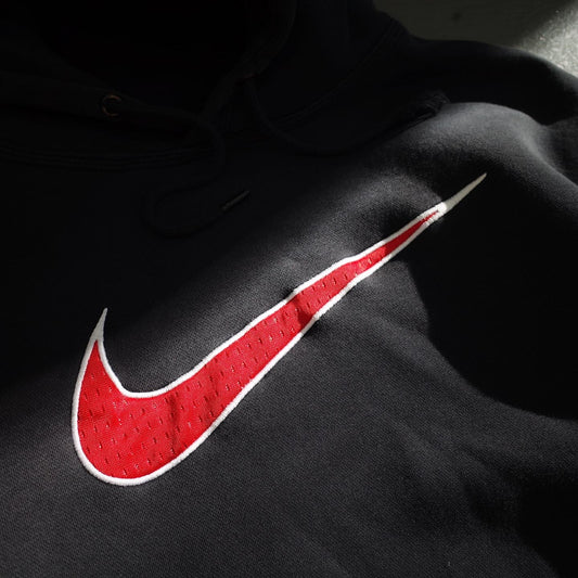 Nike Mesh Big Swoosh Hoodie for Women