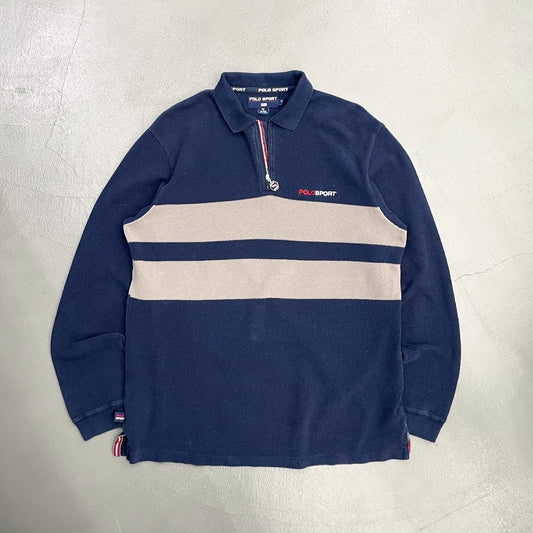 POLO SPORT VINTAGE ZIP SHIRT