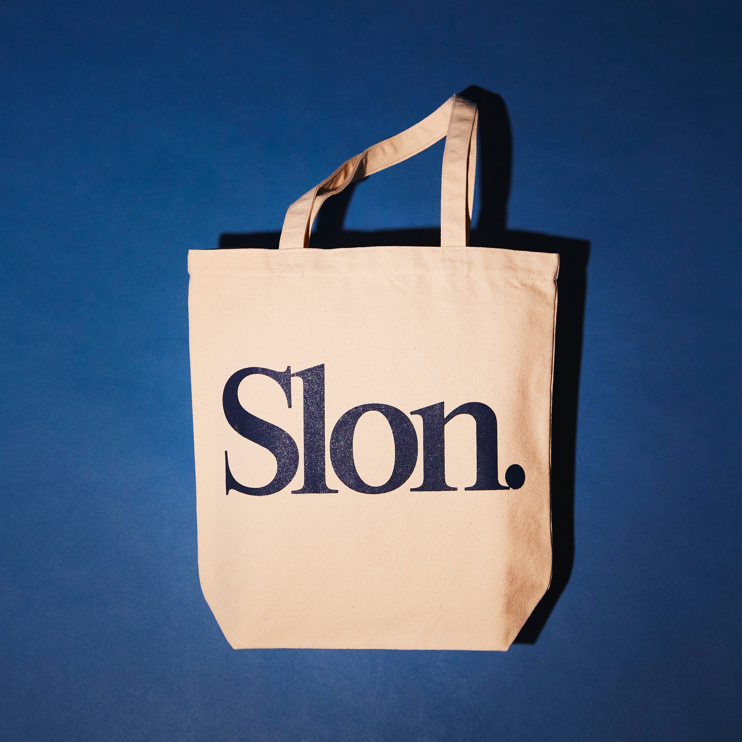 SLON Small Tech Logo Canvas Tote