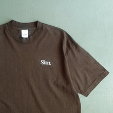 Load image into Gallery viewer, SLON Tech Logo 6.5oz Cotton S/S Tee “Chocolate”
